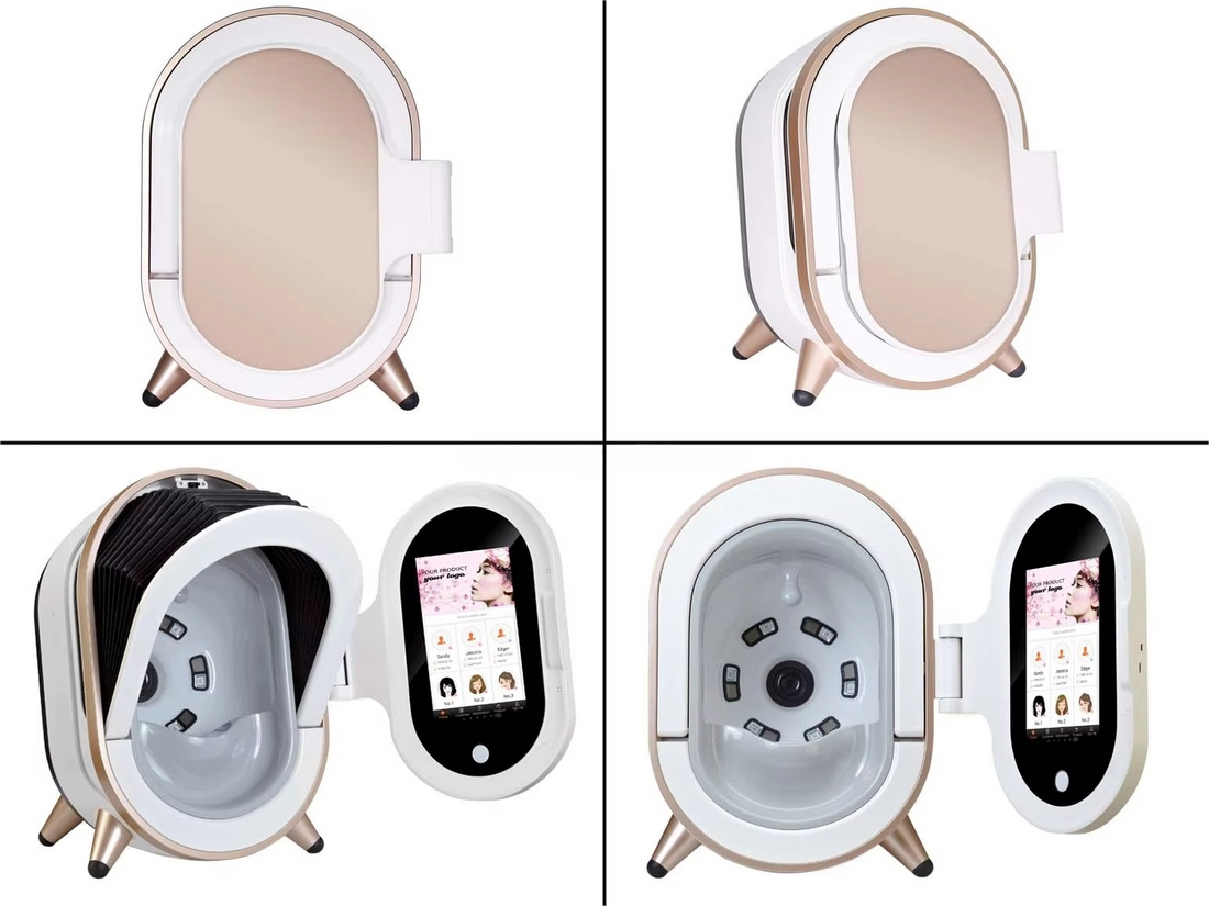 3D Magic Mirror Skin Analysis Professional Intelligent Skin Analyzer Facial Scanner Machine Skin Analysis Scanner Salon Aesthetic Equipment