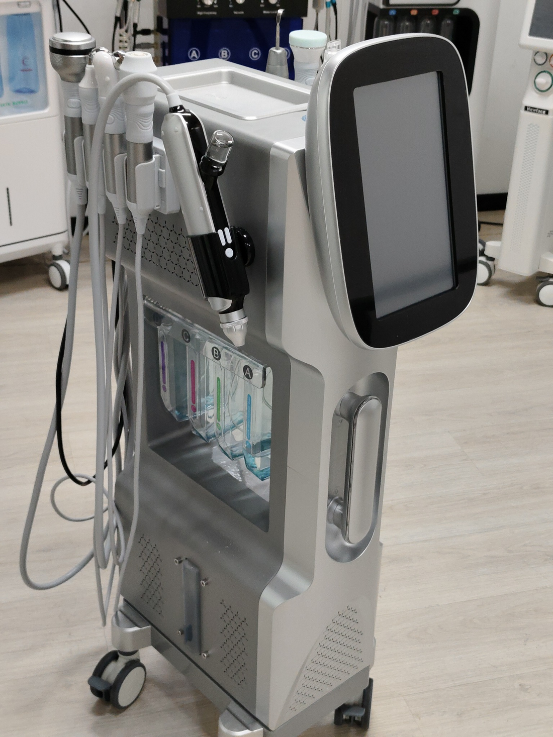 9 IN 1 Hydrodermabrasion Machine Aqua Peel Facial Hydro Beauty Hydrodermabrasion Facial Skin Rejuvenation Spa Equipment Hydro Beauty Equipment