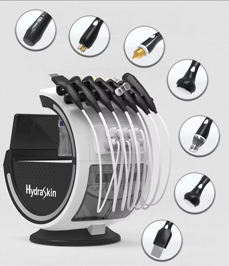 7 IN 1 Hydraskin Hydro Facial Hydrodermabrasion Hydra Skin With Skin analyzer Smart Ice Hydro Dermabrasion