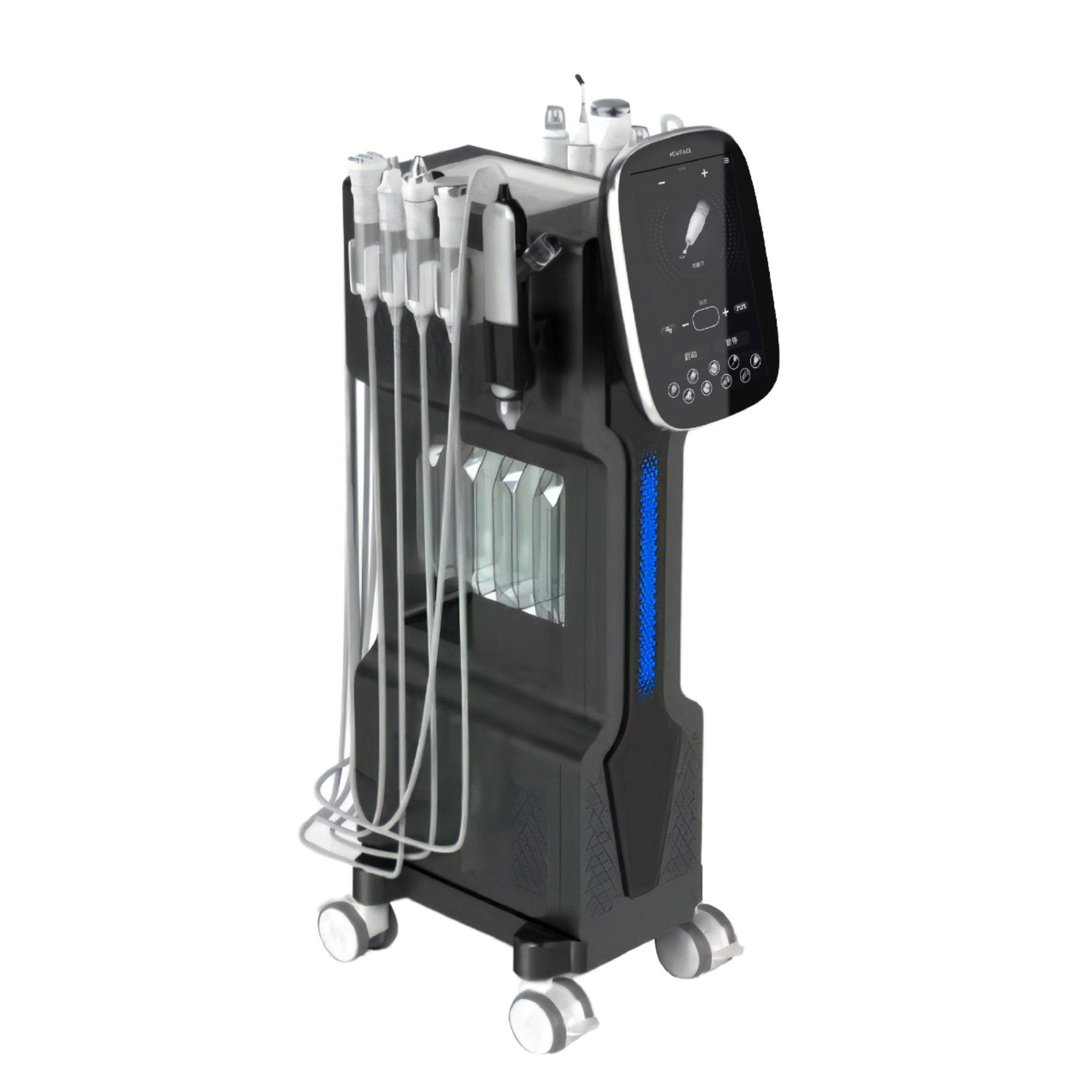 9 IN 1 Hydrodermabrasion Machine Aqua Peel Facial Hydro Beauty Hydrodermabrasion Facial Skin Rejuvenation Spa Equipment Hydro Beauty Equipment